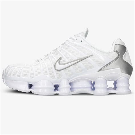 nike shox herren weis|NIKE SHOX TL Weiß AV3595.